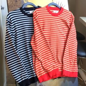 Bundle - 2 Large Long Sleeve Crewnecks by Hudson